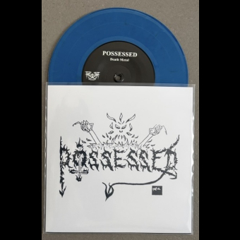 POSSESSED Death Metal 7" BLUE , PRE-ORDER [VINYL 7"]